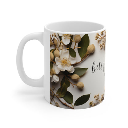 Wedding Coffee Mugs: Custom Keepsakes for Your Special Day (All-white 11oz)