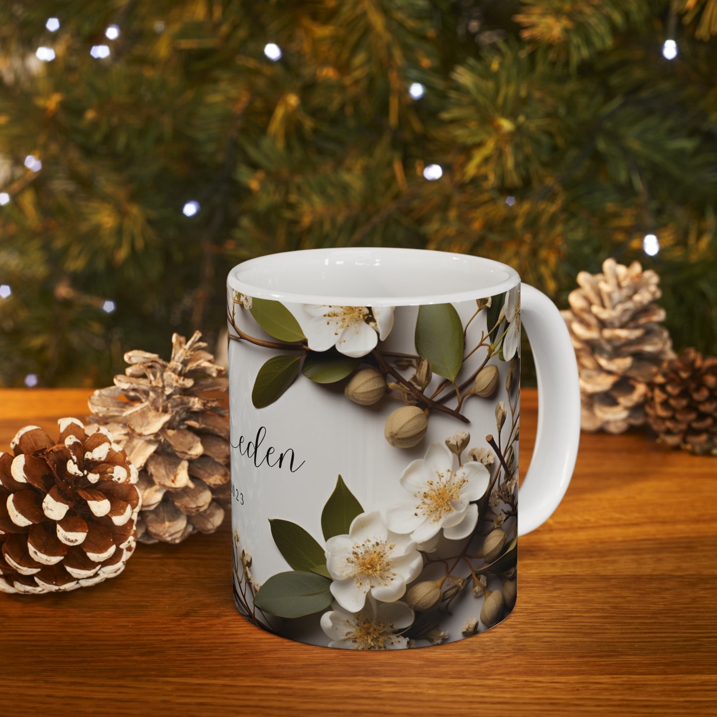 Wedding Coffee Mugs: Custom Keepsakes for Your Special Day (All-white 11oz)